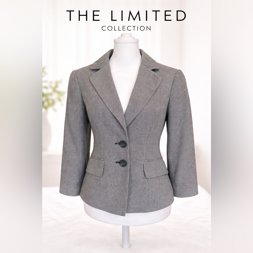 The Limited Charcoal Women's Blazer Office Siren